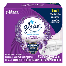 Limpiador Inodoro Canasta Glade Lavanda Sarro 27gr