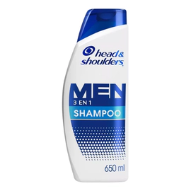 Shampoo Head & Shoulders Men 3en1 650 Ml