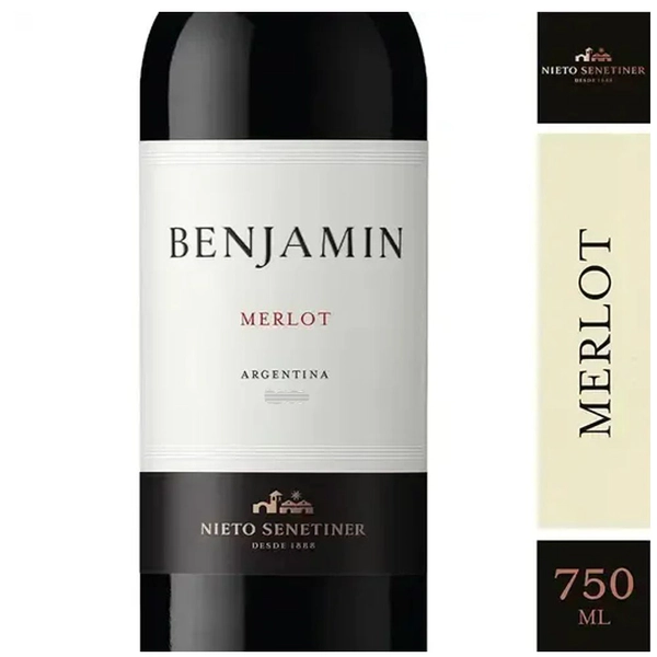 Vino Tinto Benjamín Merlot 750ml