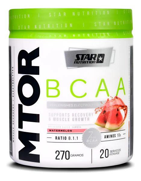 Bcaa Mtor 8.1.1 Star Nutrition Sabor Watermelon X 270gr