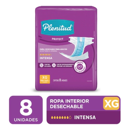 Pañal Para Adultos Plenitud Protect Xg X8 Extra Grande