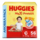 Pañales Huggies Classic Maxi Protect Talle G X56 Un