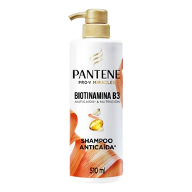 Shampoo Pantene Anticaída + Biotinamina B3 510 Ml