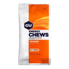 Chews Gu Energy Masticables Sabor Naranja X 60gr