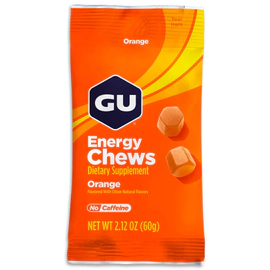 Chews Gu Energy Masticables Sabor Naranja X 60gr