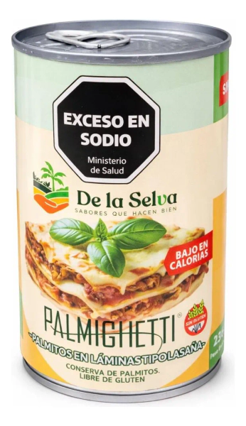 Lasaña De Palmitos De La Selva 400 Gr Sin Tacc