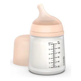 Suavinex Mamadera 180ml Zero Zero (Recién Nacido) Tono Fair