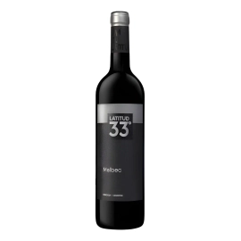 Vino Tinto Latitud 33 Malbec 750 Ml