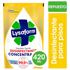 Limpiador Lysoform Citrus Concentrado Cítrica en Recarga