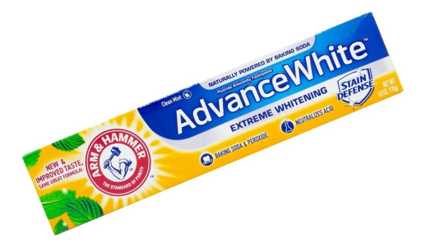 Pasta Dental Arm & Hammer Advance White Blanqueadora Extrema Bicarbonato 170 g