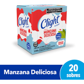 Jugo Clight Manzana Deliciosa 7g Caja X 20 Sobres