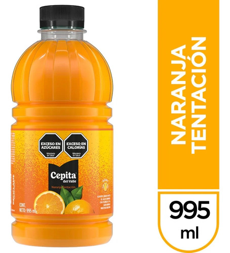 Jugo Cepita del Valle Naranja Botella Vitaminas 995 Ml