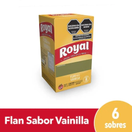 Flan Royal Vainilla 60g X 6 Un