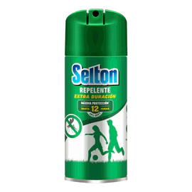 Repelente Mosquitos Selton Extra Duracion 165ml 12 Horas
