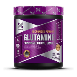 Glutamina Xtrenght Recuperacion Crecimiento Muscular 300 Gr