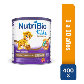 Nutribio Kids Premium Suplemento Dietario Vainilla 400 Gr