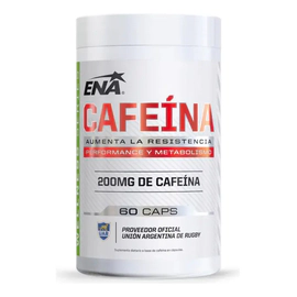 Ena Cafeina X 60 Caps Aumenta La Resistencia