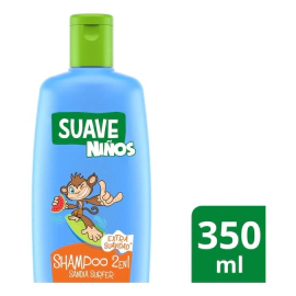 Suave Kids Shampoo Sandia Sufer 2 En 1 Sin Lagrimas 350 Ml