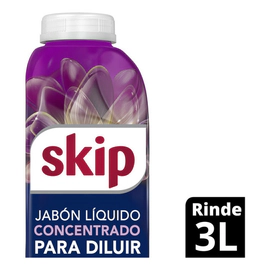Jabón Líquido Skip Concentrado Para Diluir Power Deluxe 500 Ml