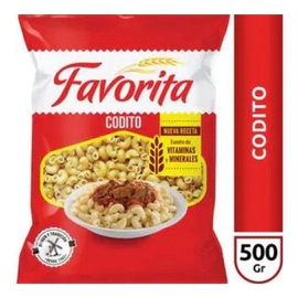 Fideos Codito Favorita 500 Gr