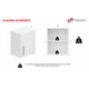 Módulo Alacena 40 cm. Express Melamina Gabinete Cocina