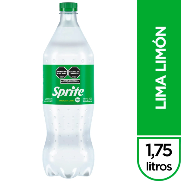 Sprite Gaseosa Lima Limón Bot 1.75 L