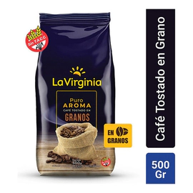 Café Tostado Grano Puro La Virginia Aroma 500 Gr