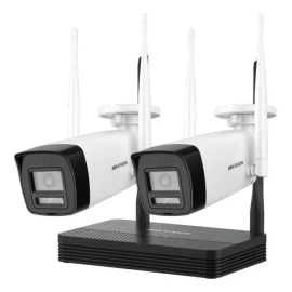 Kit Cámaras De Seguridad Bullet Wifi 4mp Easy Link Hikvision