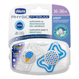 Chupetes Chicco Physioforma Light 16-36m X2 Lumi