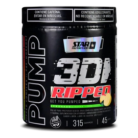 Pre Entreno Star Nutrition Pump 3d Ripped Lemonade 315gr
