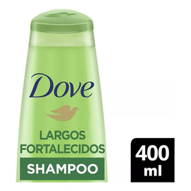 Shampoo Dove Largos Fortalecidos + Biotina 400 Ml