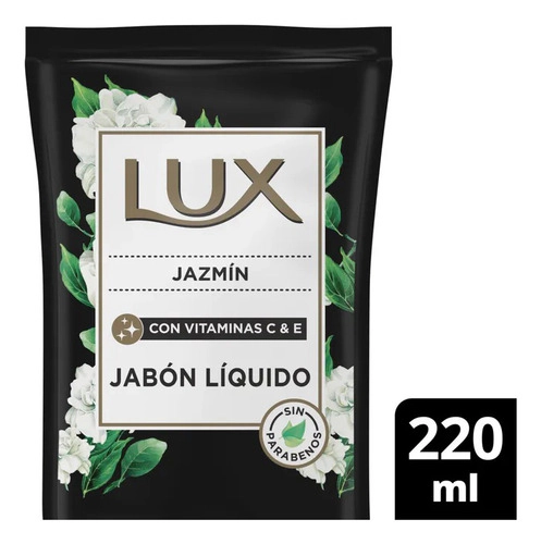 Lux Jabon Liquido Botanicals Jazmin Repuesto X 220ml