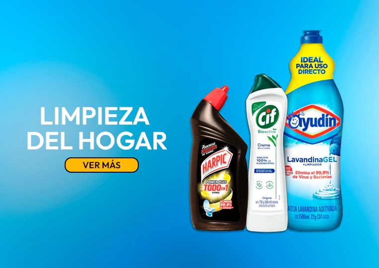 limpieza hogar limpiadores multiuso piso cocina baño lavandina supermercado
