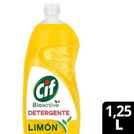 Detergente Concentrado Cif Bioactive Limón 1250 Ml