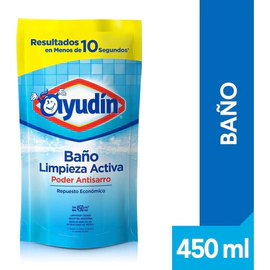 Limpiador Baño Ayudin Activa Original 450 Ml Doypack