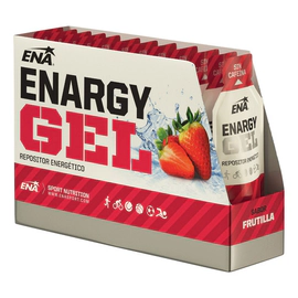 Ena Enargy Gel Sin Cafeina Sabor Frutilla Caja 12 Un