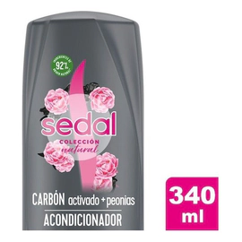 Acondicionador Sedal Carbón Activado Y Peonias 340 Ml