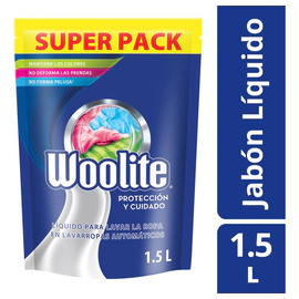 Woolite Jabón Líquido Ropa Los Días Matic Doypack 1.5l