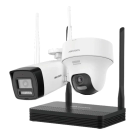 Hikvision Kit Wi-Fi 2MP Bullet + PT + NVR