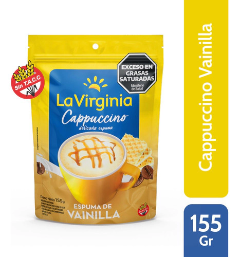 Cappuccino La Virginia Vainilla Doypack 155 Gr