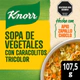 Sopa de Vegetales KNORR con Caracolitos Tricolor 107.5 g