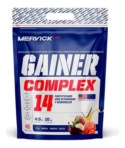 Gainer Complex Mervick Lab Ganador De Peso 4,5 Kg