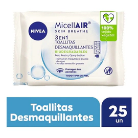 Toallitas Desmaquillantes Nivea Micelar 25 Un