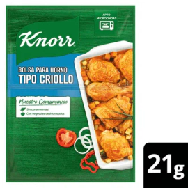 Sabor Al Horno Knorr Tipo Criollo 21 Gr