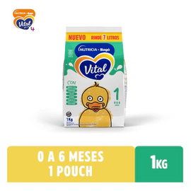 Leche En Polvo Vital 1 Nutricia Bago 1000 Gr Pouch