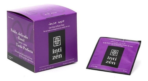 Te Inti Zen Inca Rose Caja 15 Saquitos Ceylon Petalo De Rosa