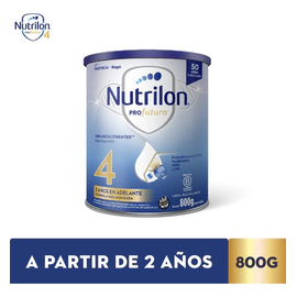 Leche En Polvo Nutrilon 4 Profutura Nutricia Bago 800 Gr Neutro