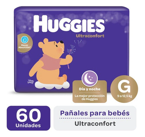 Pañales Huggies Ultraconfort Ahorropack M G Xg Xxg