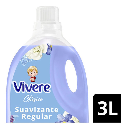 Suavizante Vivere Clasico Explosion Floral 3 Lt Bot