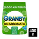 Jabón En Polvo Granby Bicarbonato Baja Espuma Limón 400 Gr